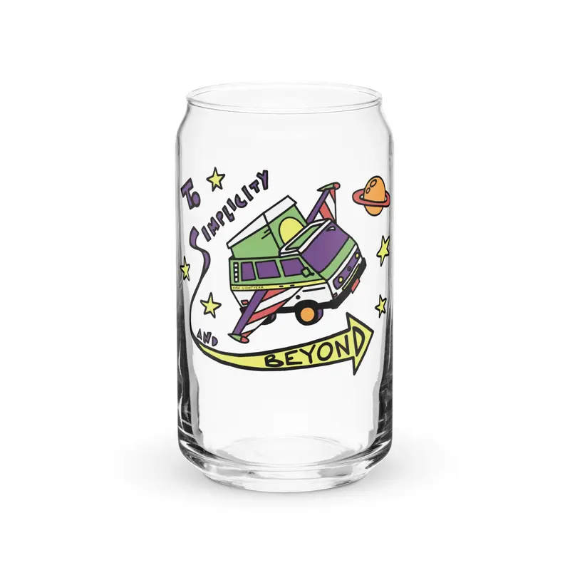 Van Lightyear Pint Glass16 oz