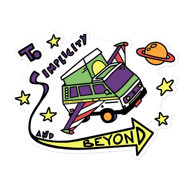 Van Lightyear Sticker33