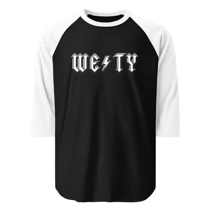 Westy High Voltage Raglan T-ShirtBlack / White / XS