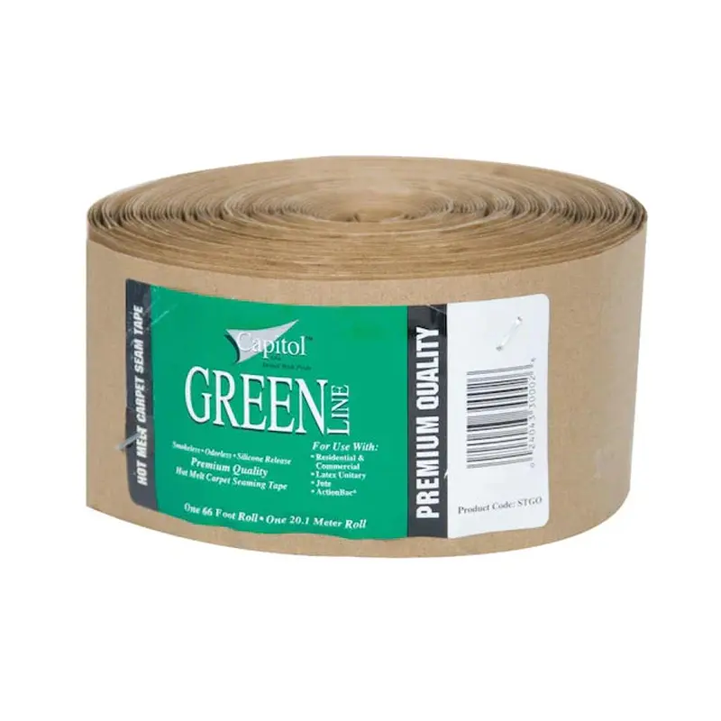 Capitol Green Line 3.62-in X 66-ft Clear Hot Melt Seam Tape3.62-in X 66-ft