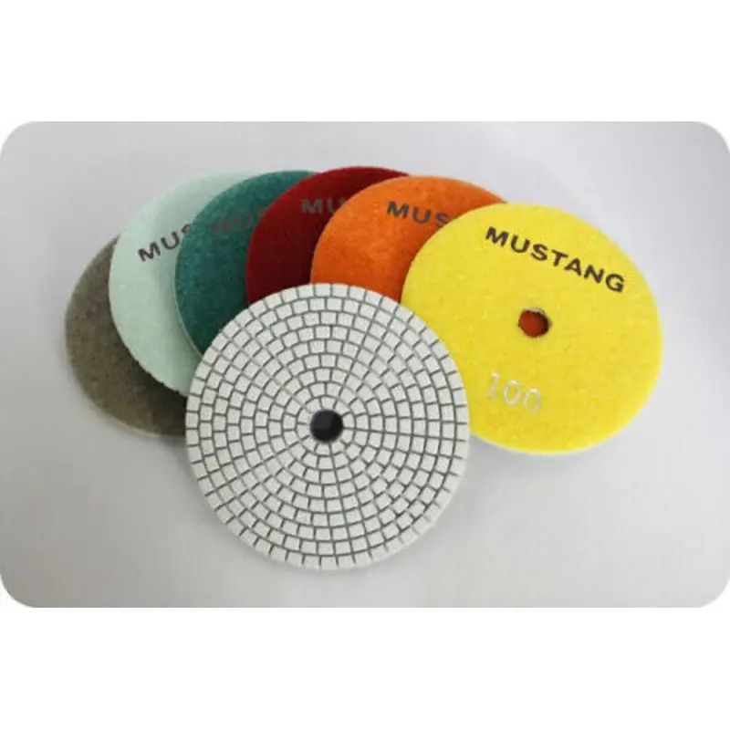 X Series Engineered Stone Wet Polishing Pad (4")50