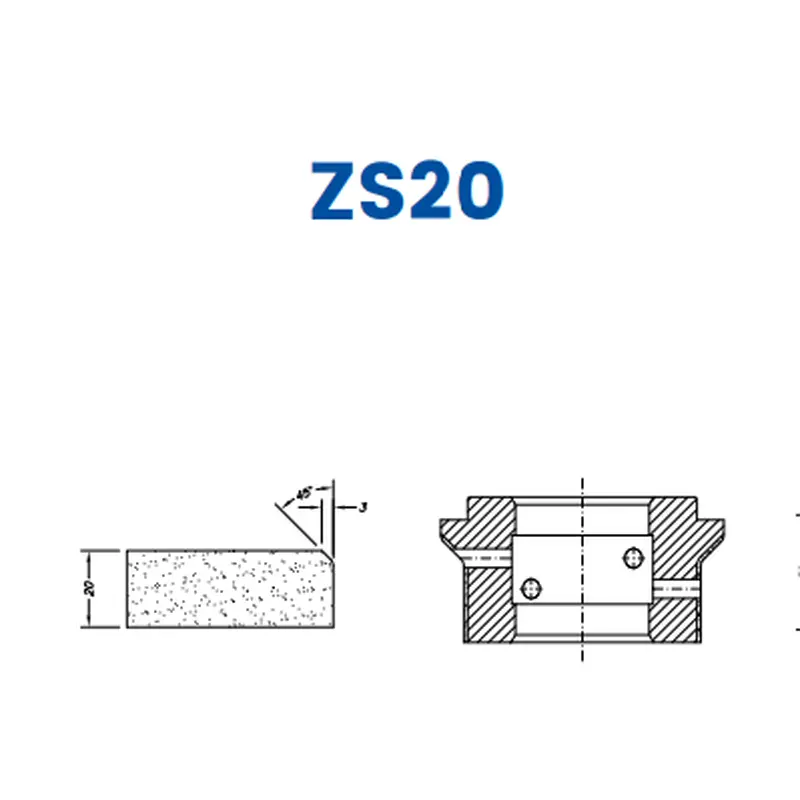 ZS20(20mm Single Chamfer)EHS Kit (All materials high speed) / 1