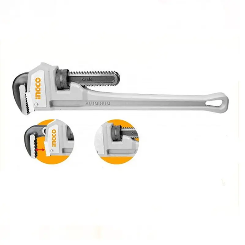Aluminium Handle Pipe Wrench 24"