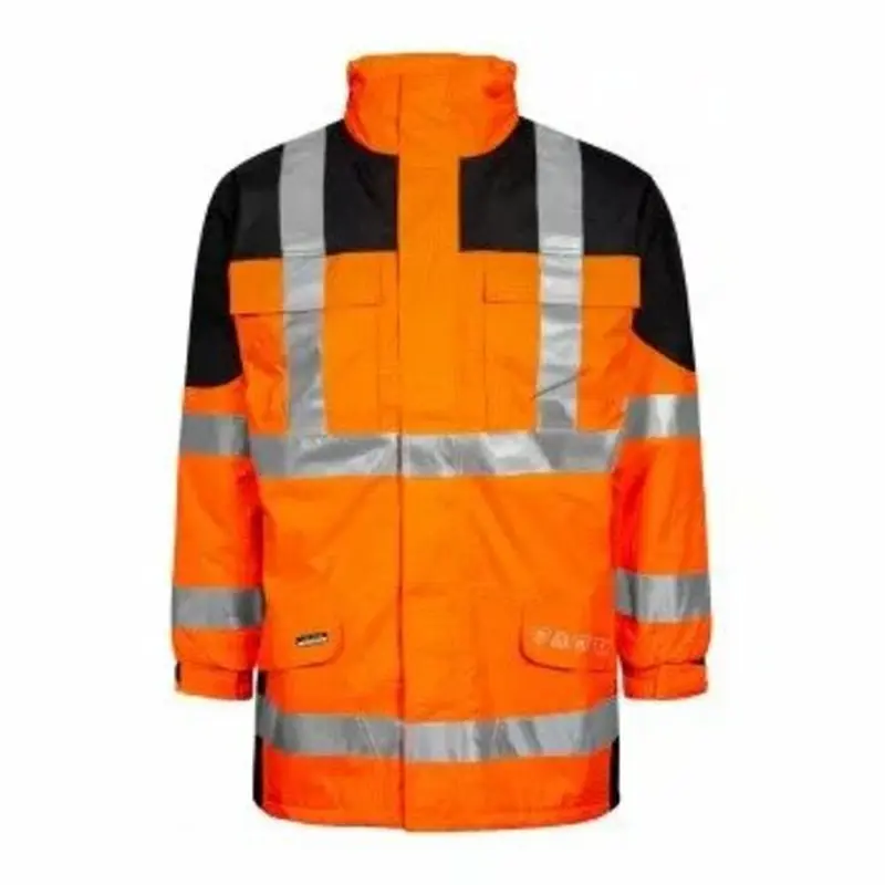 Flame-retardant high-visibility winter jacket | FR-LR11355M