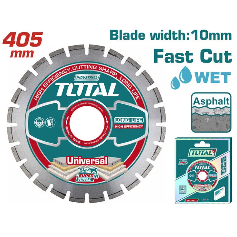TOTAL DIAMOND DISC FOR ASPHALT CUTTING LASER _ - 405 X 25.4mm (TAC2164051)