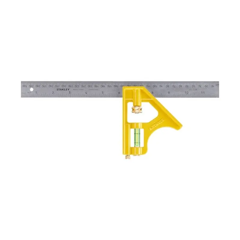 STANLEY 300mm Diecast Comb Square