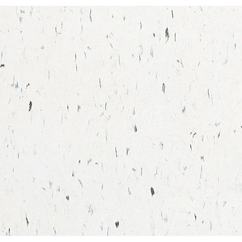 Armstrong Flooring Imperial Texture VCT Polar White 125-mil x 12-in W x 12-in L Commercial Vinyl Tile Flooring (45-sq ft/ Carton)Polar White / sq. ft.//case
