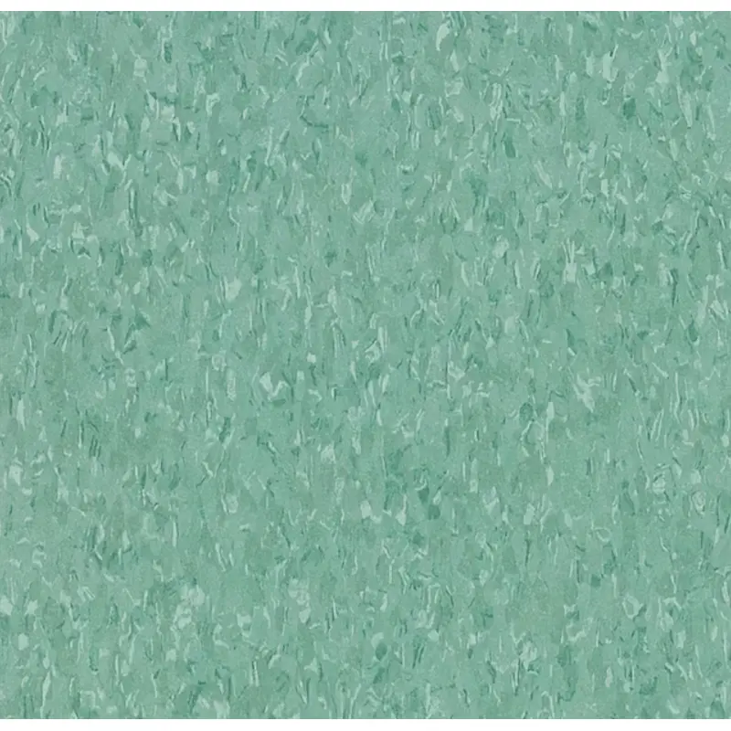 Armstrong Flooring (Sample) Imperial Texture Teal Water Resistant Speckle Glue (Adhesive) VCT Tile