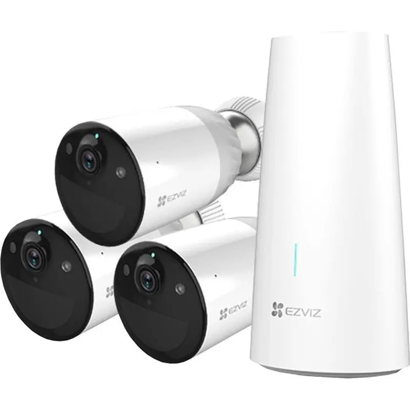 EZVIZ 2K Battery-Powered 3-Camera Kit | BC1-B3