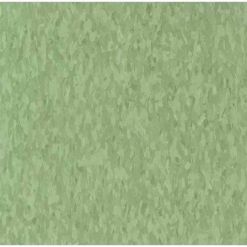 Armstrong Flooring (Sample) Imperial Texture Granny Smith Water Resistant Speckle Glue (Adhesive) VCT Tile