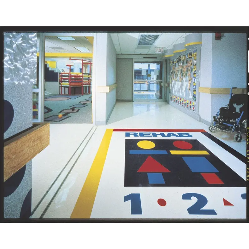 Armstrong Flooring Feature Tile 45-Piece Red Commercial VCT Tilesq/ft