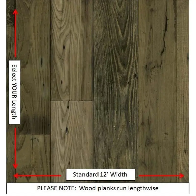 Armstrong Flooring Pickwick Landing III 12-ft W Cut-to-Length Light Walnut Wood Look Low-Gloss Finish Sheet VinylsqftLinear
