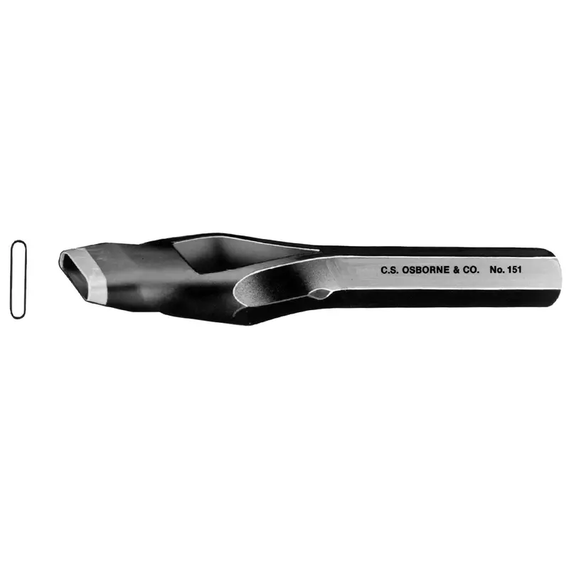 C.S. Osborne Bag or Oblong Punch - 3/4"