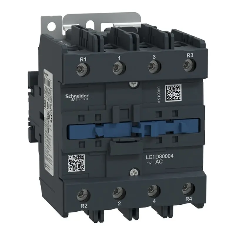Contactor 37kw ith=125a coil 220vac | LC1D80004M7