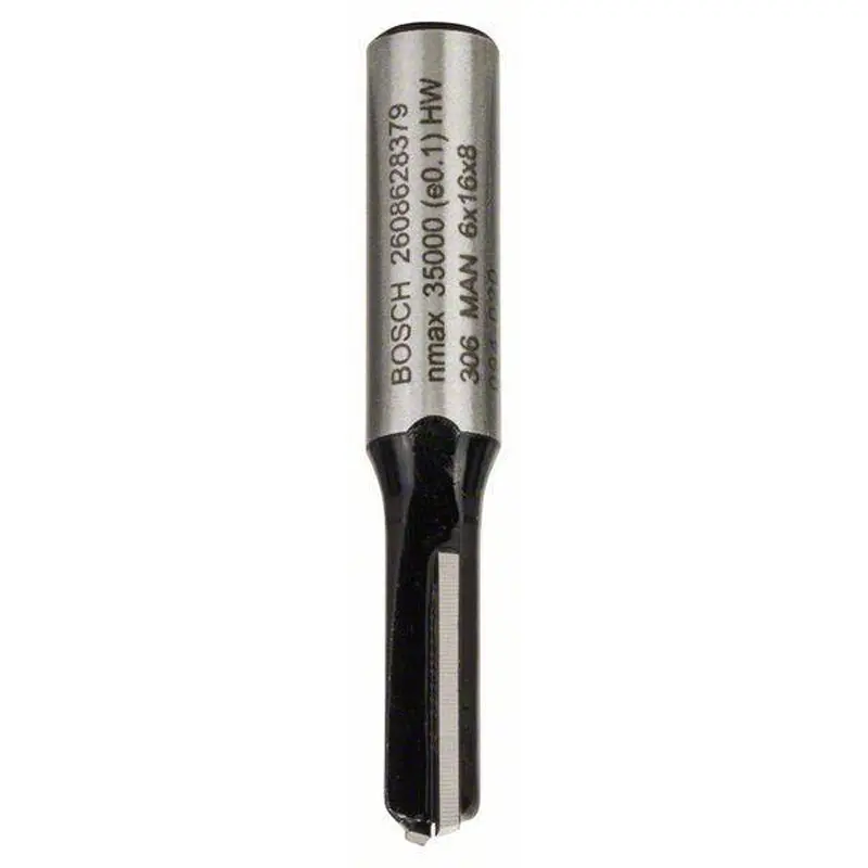 Straight Bit 8mm, D1 6mm, L 16mm, G 48mm
