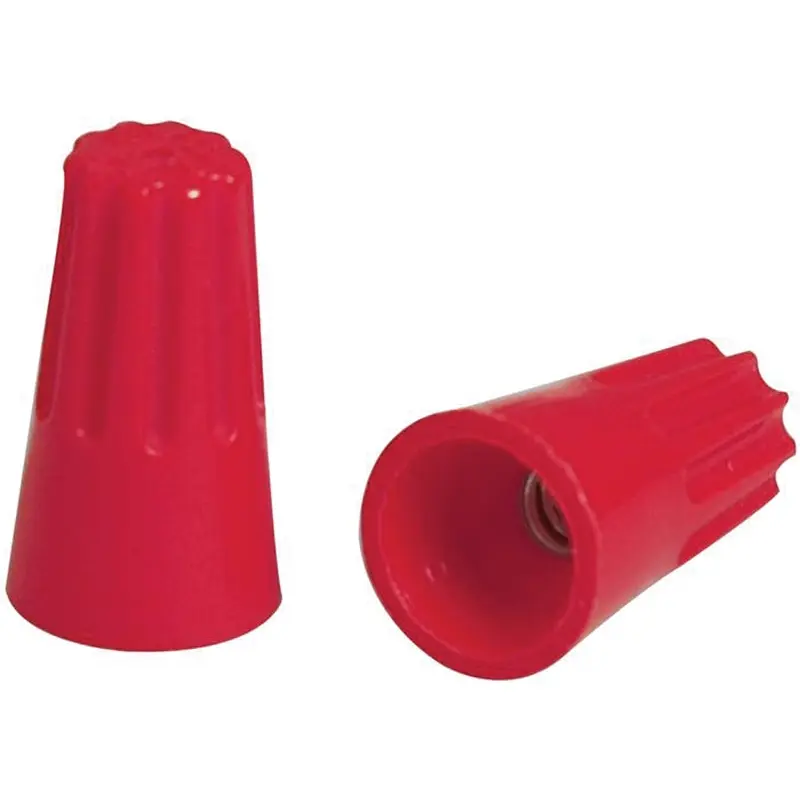 Hubbell HWCS6H150 Wire Connector, 22 to 10 AWG Wire, Thermoplastic Housing Material, Red