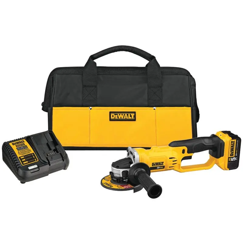 20-Volt MAX Lithium-Ion Cordless 4-1/2 in. to 5 in. Grinder with 5 Ahr Battery and Charger11.3 / each