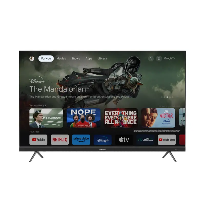 Hisense 55 Inch 4K QLED Smart Google TV - 55Q6GN