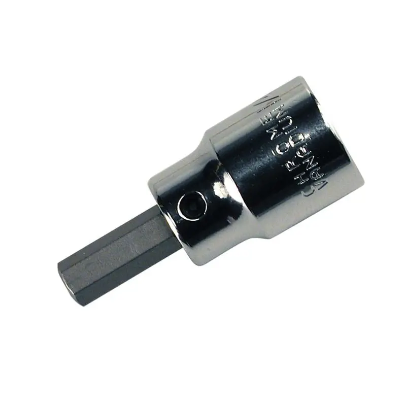 Wiha Security Hex Bit Socket 3/8 Sq Dr 8.0mm