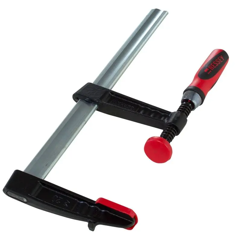 BESSEY TG4.012 2K - BESSEY TG  2K series malleable cast bar clamp, 12 inch capacity, 4 inch throat depth and up to 880 pounds of clamping force