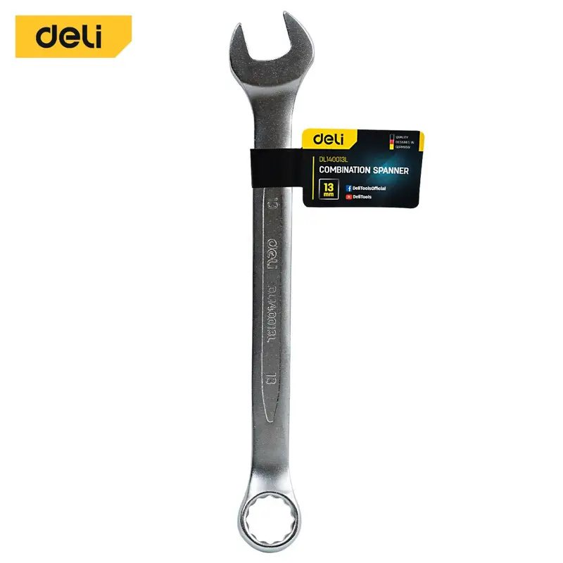 Deli Tools Combination Spanner 13mm| EDL140013L