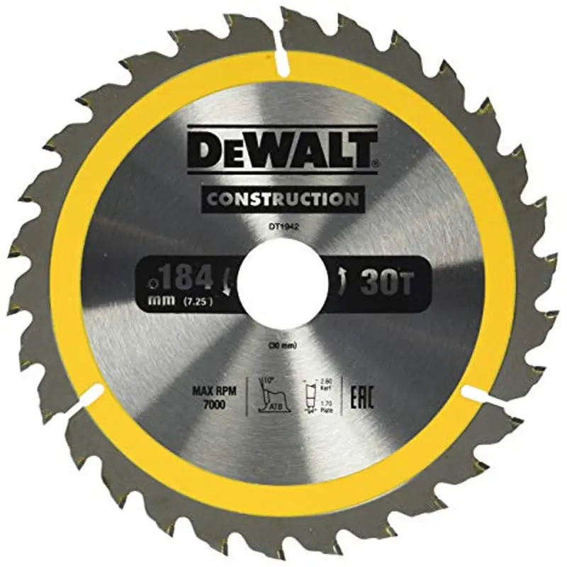 Circular saw blade | 184x30mm 30T (AC)