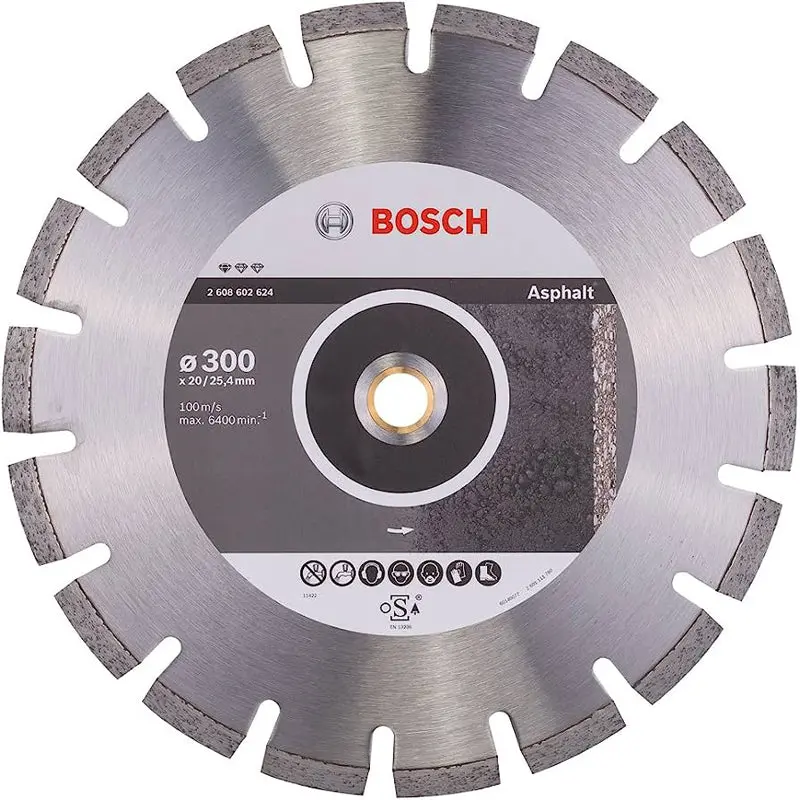 Diamond Cutting Disc - Standard for Asphalt | 300x20/25,40x2,8x8mm