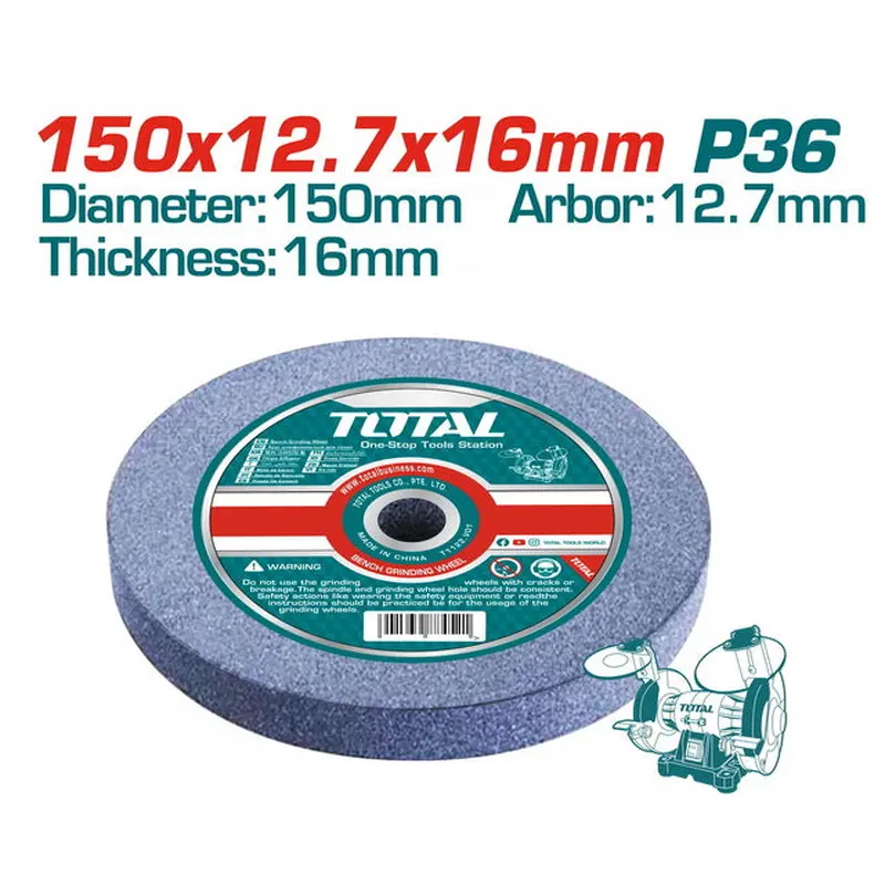 TOTAL Abrasive Grinding Wheel 150mm for TBG15015 (TAC1506023)