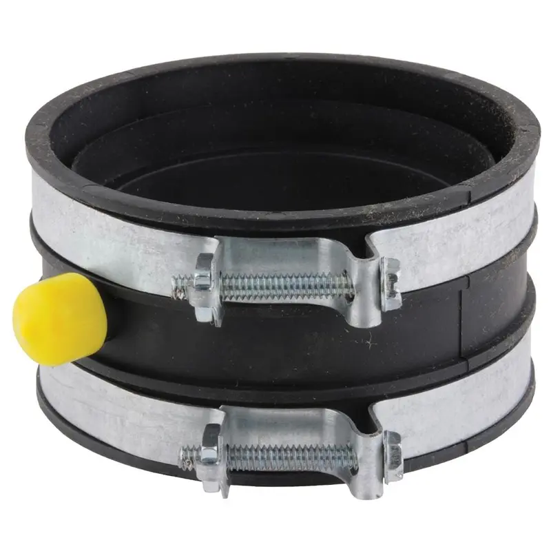 3 in. Rubber Coupling with Condensate Drain Outlet.4 / each