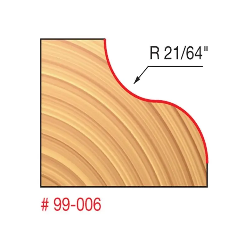 Freud | 99-006 1-1/2 (Dia.) Ogee Bit