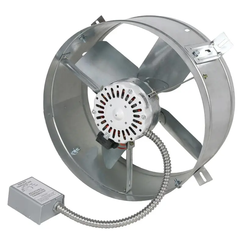 1300 CFM Mill Electric Powered Gable Mount Electric Attic Fan10 / each