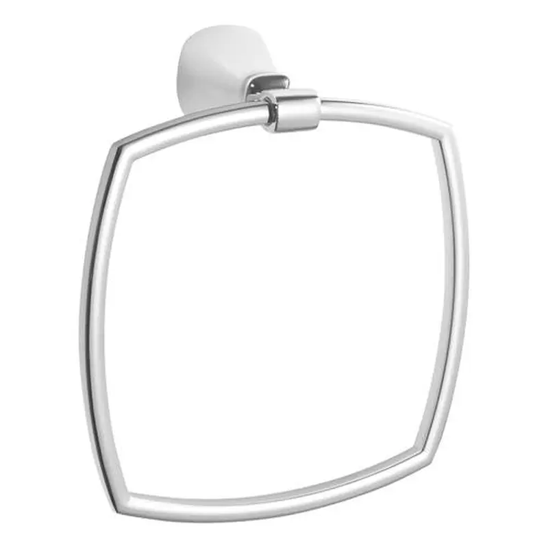 American Standard Edgemere Polished Chrome Wall Mount Towel RingBrushed Nickel