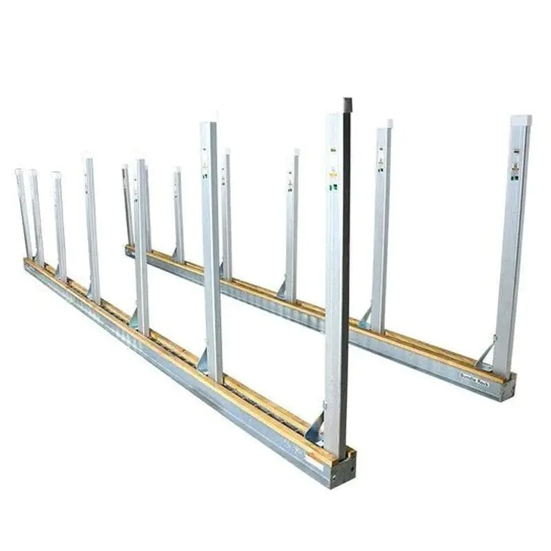 Aardwolf - Bundle rack kit ( Includes 8 Poles 47" to 63" High & SPB1214 Safety Steel Posts)47"