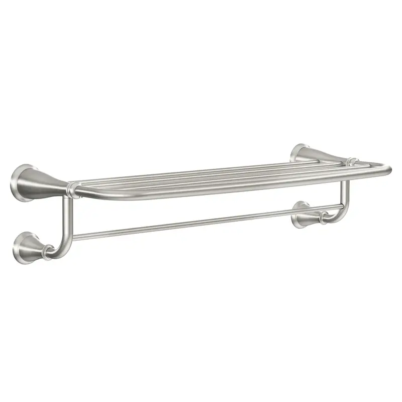Banbury 24" Towel Bar With ShelfBrushed Nickel