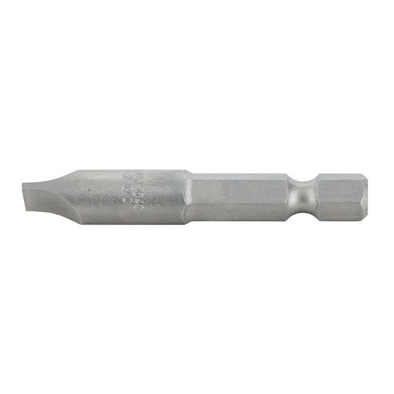 Wiha Slotted Power Bit 8.0 x 1.2 x 50mm Pack of 10 Bits