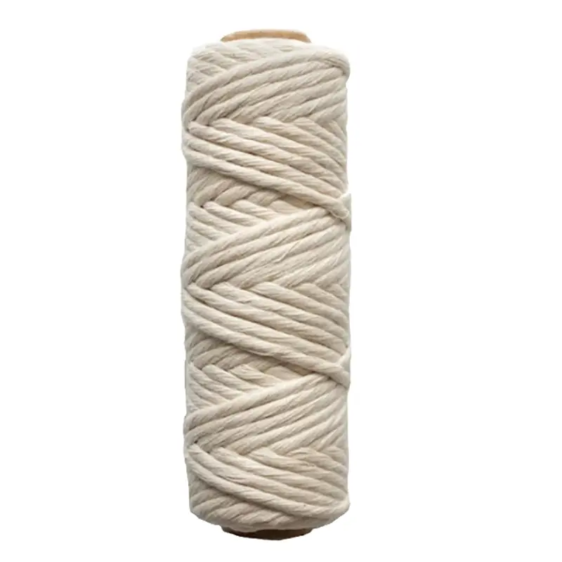 BARON 57401 Seine Twine, #15 Dia, 1400 ft L, 13 lb Working Load, Nylon/Poly, Cream