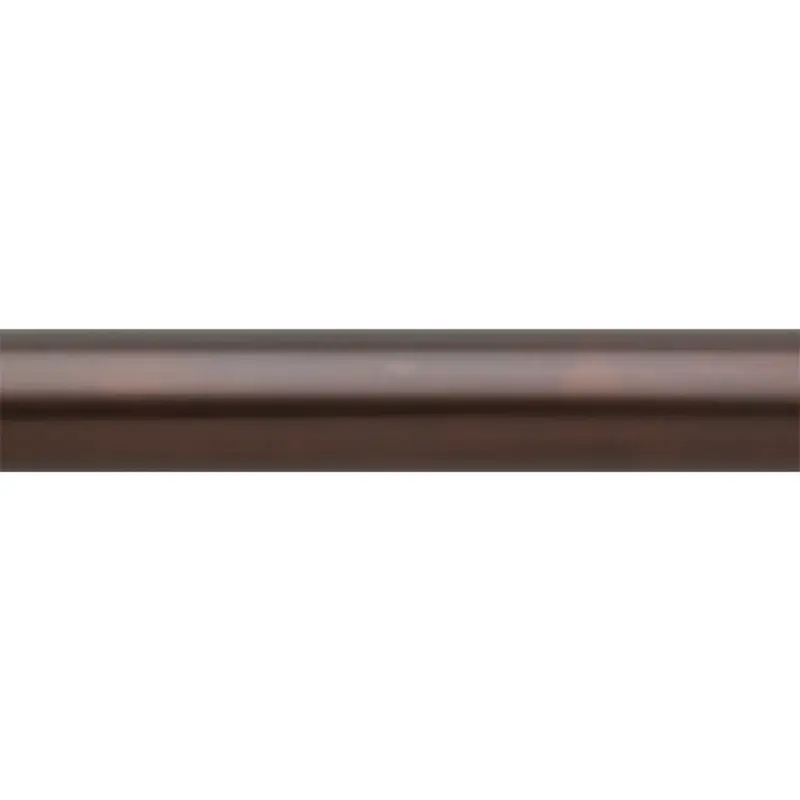Select Iron Works Drapery Rod Pole - Various Colors / Sizes3/4" / 6' / Black Copper #815