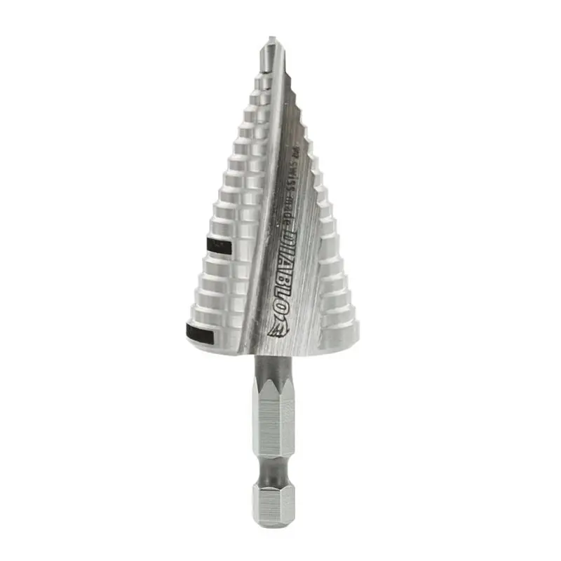 Diablo 7/8 in.  11/8 in. 17 Step Impact Step Drill Bit
