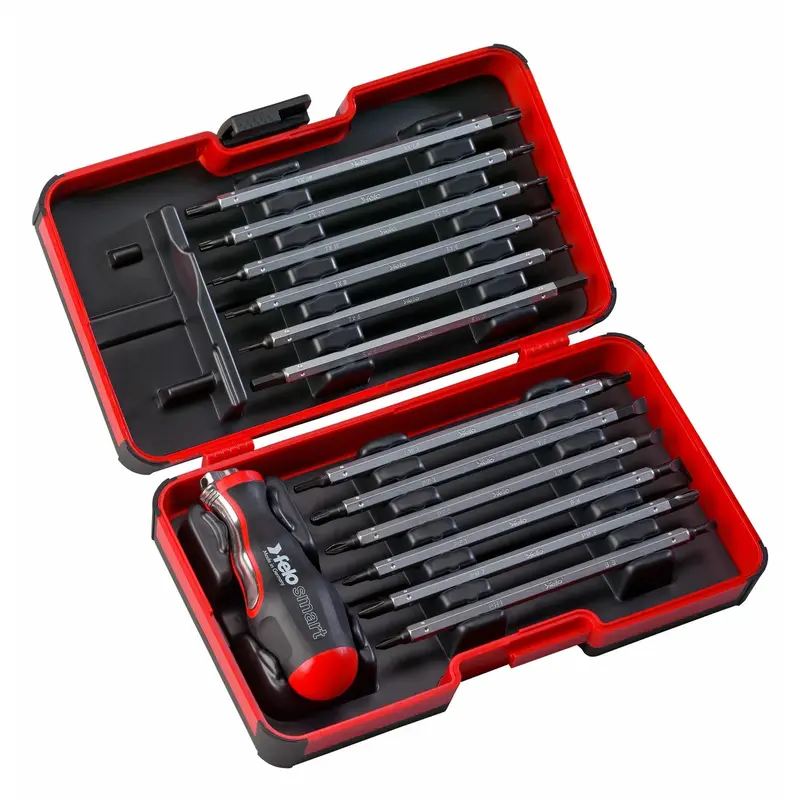 Felo XL-Strongbox smart Evo 13-pcs. SL/PH/PZ/TORX/HEX