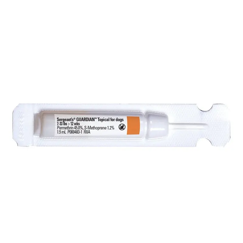 Sergeant's Guardian 105 Flea and Tick Prevention, 0.15 fl-oz Tube