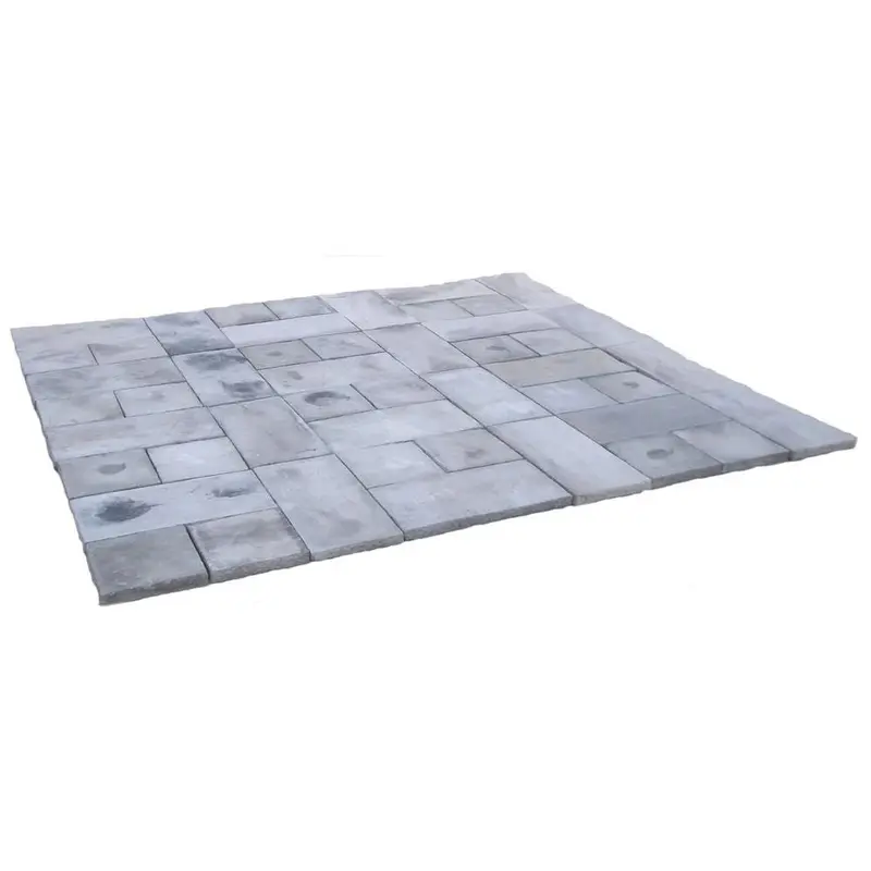 72 sq. ft. Concrete Rundle Stone Gray Paver Kit72 x 72 / Brown / 1400.000