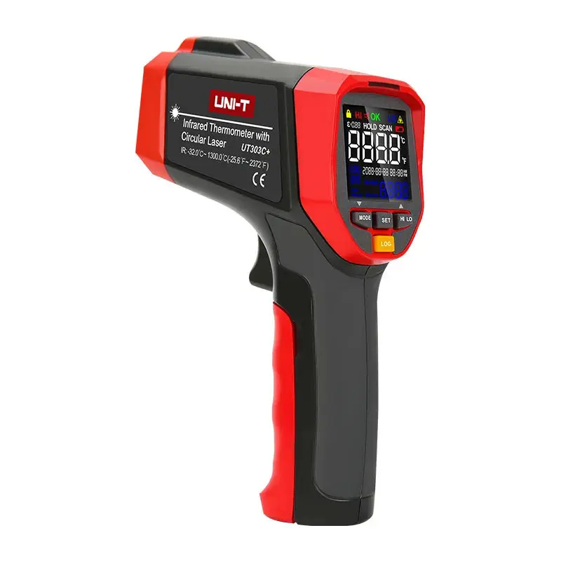 UNI-T Infrared Thermometer -32C1300C Ring Laser | UT303C 