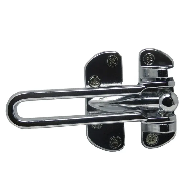4-1/4 in. Chrome Swing Bar Door Guard