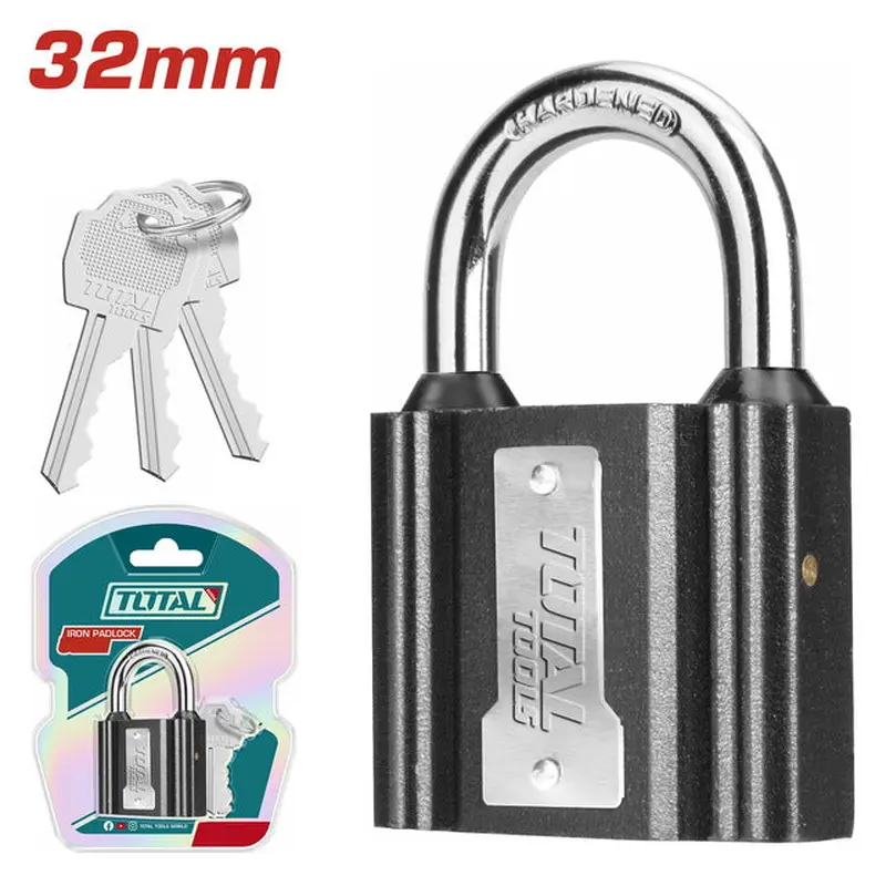 TOTAL IRON PADLOCK 32mm (TLK31321)