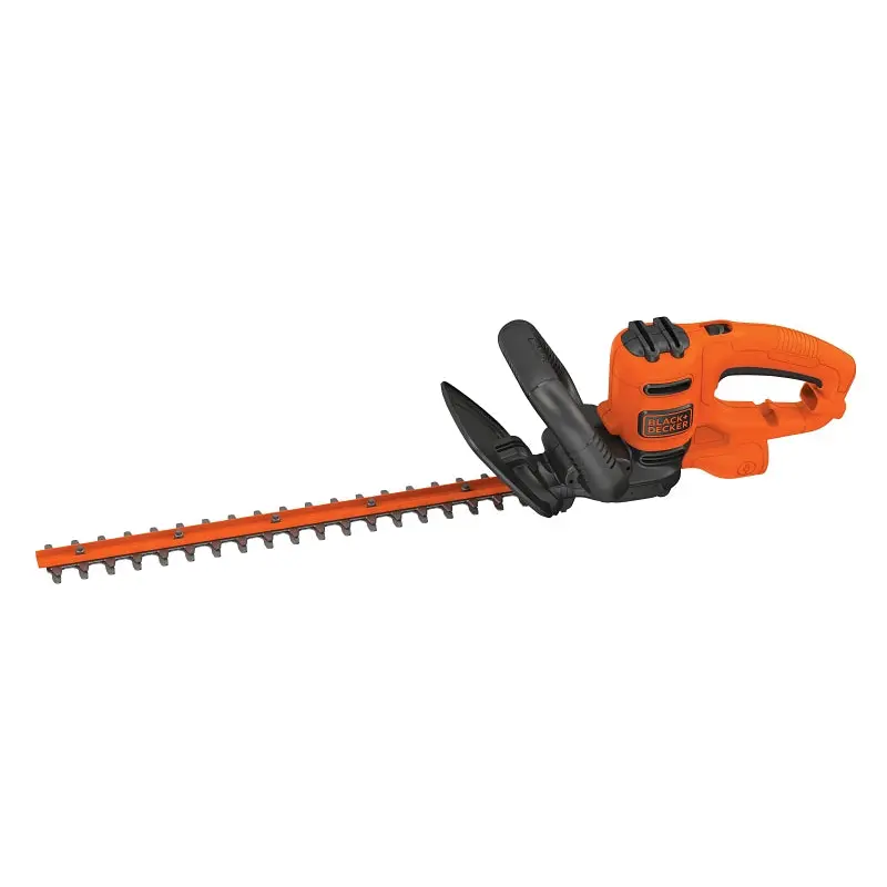 Black Decker BEHT200 Electric Hedge Trimmer, 3.5 A, 120 V, 5/8 in Cutting Capacity, 18 in Blade, Wrap-Around Handle