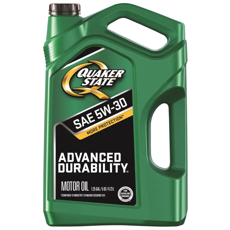 Quaker State Ultimate Durability 550044963 Motor Oil, 5W-30, 5.1 qt Bottle