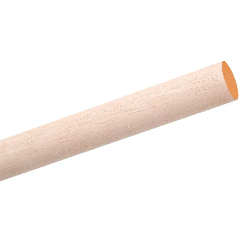 Waddell 6616UB Dowel Rod, 1 in Dia, 36 in L, Birchwood