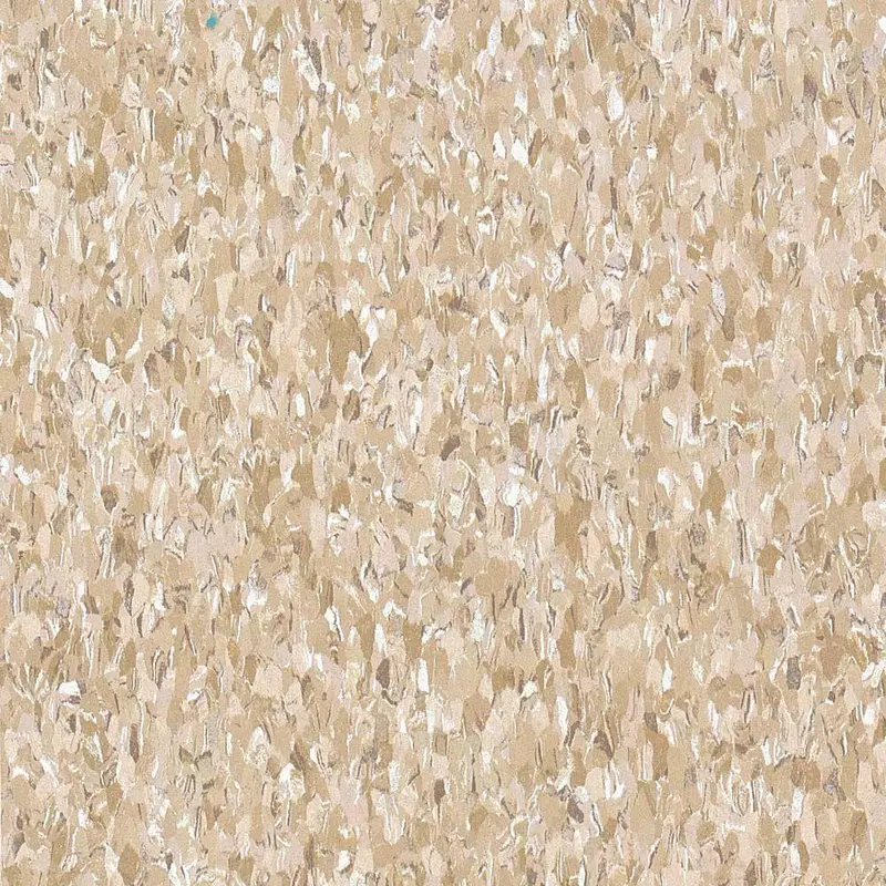 Armstrong Imperial Texture VCT 12 in. x 12 in. x 3/32 in. Cottage Tan Standard Excelon Vinyl Tile (45 sq. ft. / case)Cool White / Case//sq. ft.