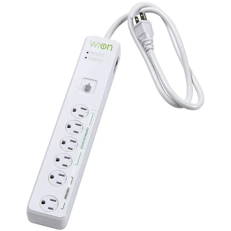 CCI 50051 Surge Protector, 120 V, 15 A, 4 -Outlet, 900 J Energy, White
