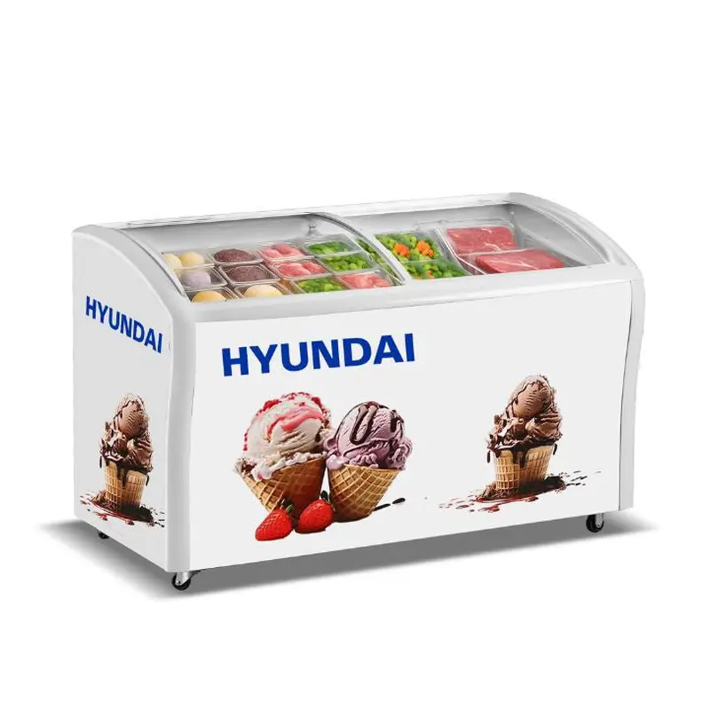 Hyundai HBM 1800 Glass Door Freezer